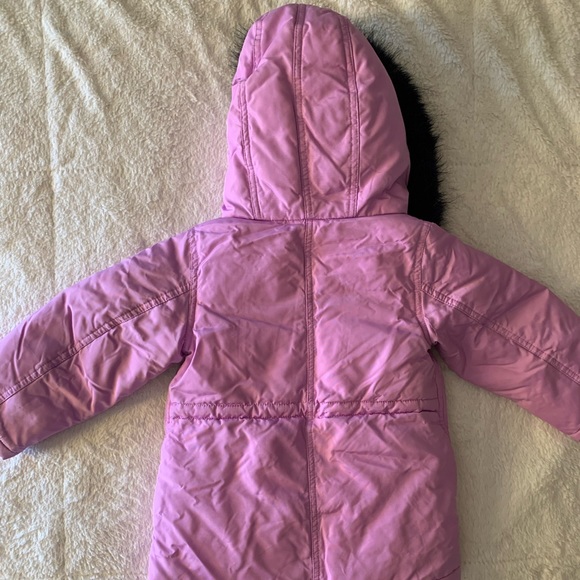 Pretty J.Crew Crewcuts Purple Coat Outerwear Puffer Toddler Girl Sz 3 - Picture 10 of 10
